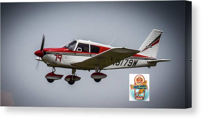 Big Muddy Air Race Canvas Print featuring the photograph Big Muddy Air Race number 79 by Jeff Kurtz