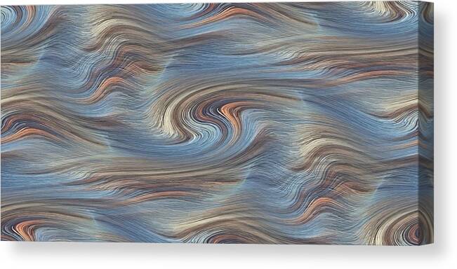 Hair Canvas Print featuring the digital art Jupiter Wind by David Manlove