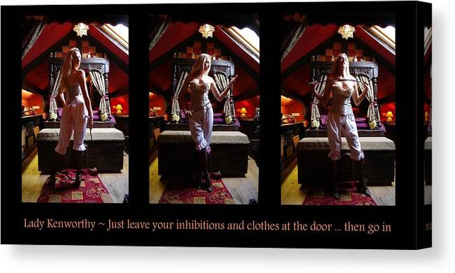 Mistress Canvas Print featuring the photograph Lady Kenworthy by Asa Jones