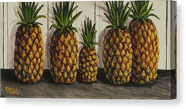 Food Canvas Print featuring the painting Tropical Bounty by Darice Machel McGuire