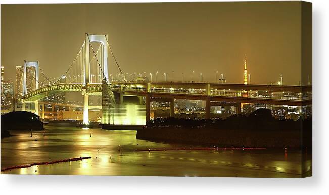 Tranquility Canvas Print featuring the photograph Japan #1 by Seng Chye Teo