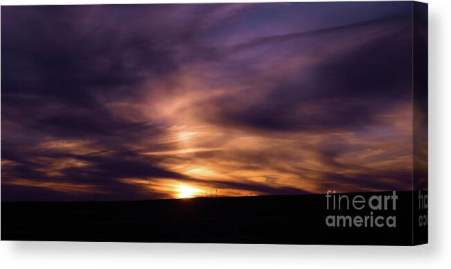 Beautiful Canvas Print featuring the photograph Arizona Desert Sunset #2 by Blake Webster
