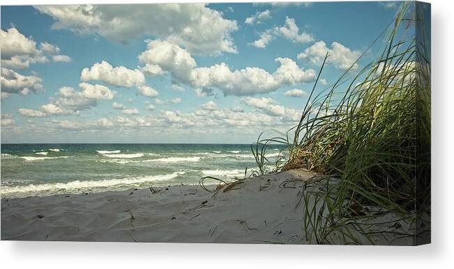 Shore Canvas Print featuring the photograph Coral Cove Beach No 2 by Steve DaPonte