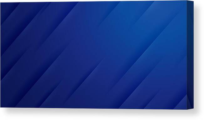 Ammunition Magazine Canvas Print featuring the drawing Abstract Background With In Blue Gradient by Govindanmarudhai