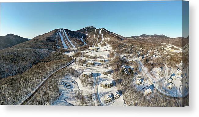 Jay Peak Canvas Print featuring the photograph Jay Peak Vermont by John Rowe
