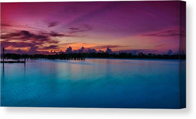 Sunset Canvas Print featuring the photograph Pure Perfection by Montez Kerr