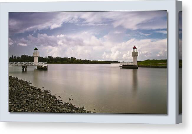 Port Macquarie Nsw Australia Canvas Print featuring the photograph Port Macquarie 01 by Kevin Chippindall
