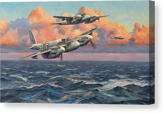 Aviation Art Canvas Print featuring the painting Goring's envy by Colin Parker