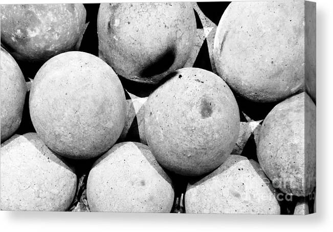 Balls Canvas Print featuring the photograph Hard Ball by Slade Roberts
