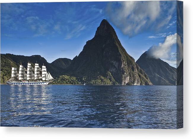 Ship Canvas Print featuring the photograph Just as Big by Jon Glaser