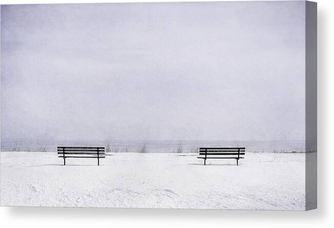 Landscape Photography Canvas Print featuring the photograph Old Friends by Scott Norris