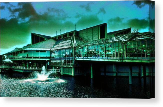 Android Canvas Print featuring the photograph Princes Quay Hull England #3 by Chris Drake