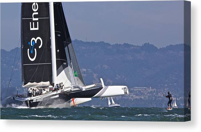 Melges Canvas Print featuring the photograph Orion #9 by Steven Lapkin