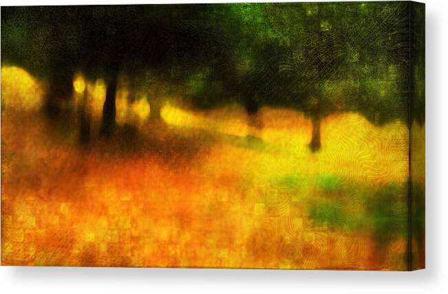 Trees Canvas Print featuring the photograph A day out of time by Suzy Norris