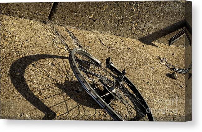 Rim Canvas Print featuring the photograph Broken Rim by Imagery by Charly