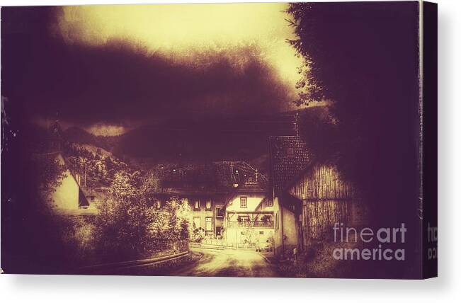 Black Forest Canvas Print featuring the photograph Black Forest Germany by Nick Biemans