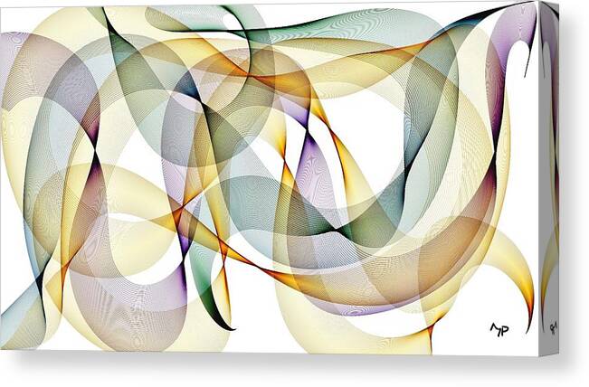 Breath Of Life Canvas Print featuring the digital art Breath of Life by Marian Lonzetta