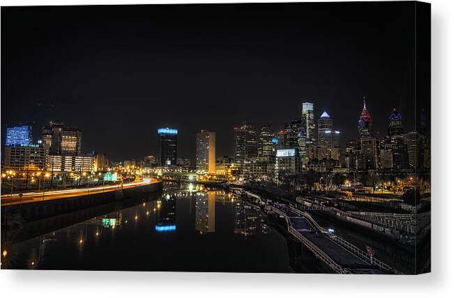 Landscape Canvas Print featuring the photograph In Living Color by Rob Dietrich