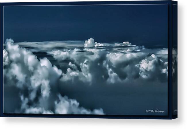 Cloud Canvas Print featuring the photograph Magic Ring by Lucy VanSwearingen