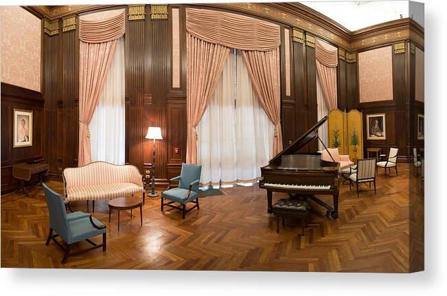 Music Room Canvas Print featuring the photograph Music Room by Phil Abrams