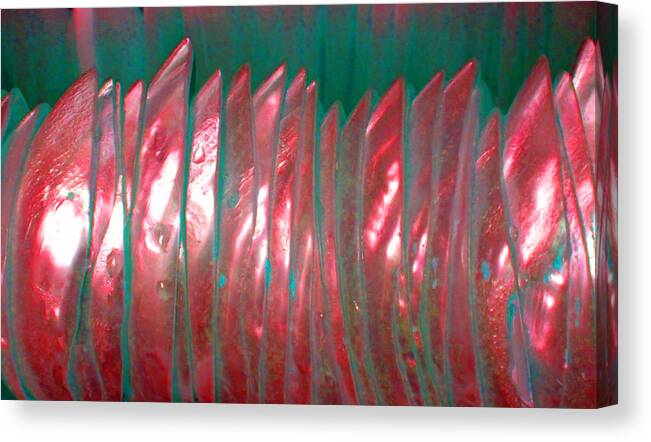 Design Canvas Print featuring the photograph Pearlesque by Laurie Tsemak