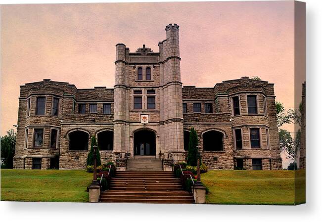 Castle Canvas Print featuring the photograph Pythian Castle by Deena Stoddard
