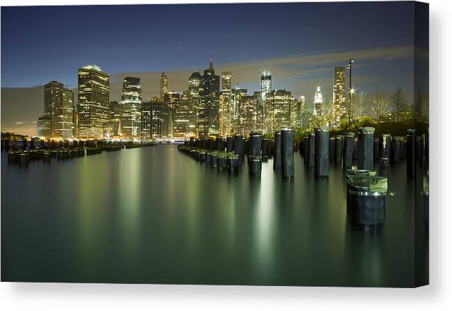 New York Canvas Print featuring the photograph Lost In Yesterday by Evelina Kremsdorf