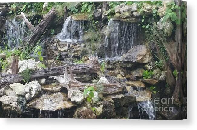 Water Canvas Print featuring the photograph Tranquility #1 by Jimmy Clark