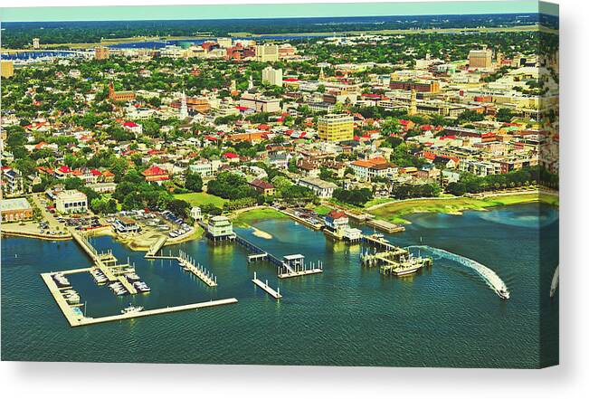 Charleston Canvas Print featuring the photograph Charleston, South Carolina #2 by Mountain Dreams