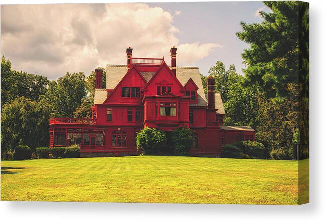 Glenmont Canvas Print featuring the photograph Glenmont - The Thomas Edison Estate #2 by Mountain Dreams