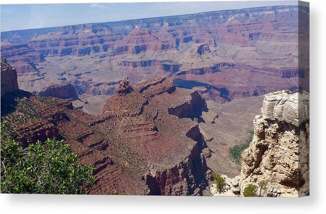 Grand Canyon Canvas Print featuring the photograph Grand Canyon #2 by Tiffany Marchbanks