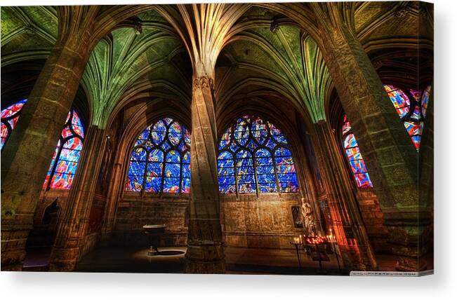 Cathedral Canvas Print featuring the photograph Cathedral #5 by Mariel Mcmeeking