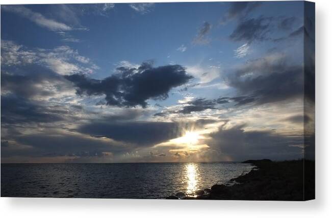 Sunset Canvas Print featuring the photograph Sunset #9 by Jackie Russo