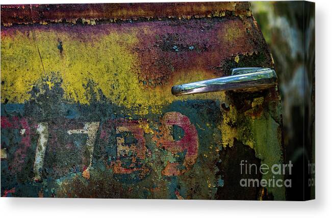 Old Car City Canvas Print featuring the photograph Abandoned Color by Doug Sturgess