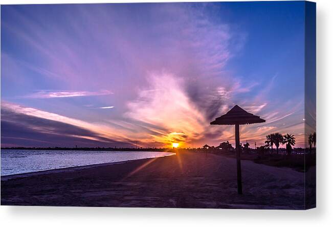 Beach Canvas Print featuring the photograph Beach Beauty by Leticia Latocki