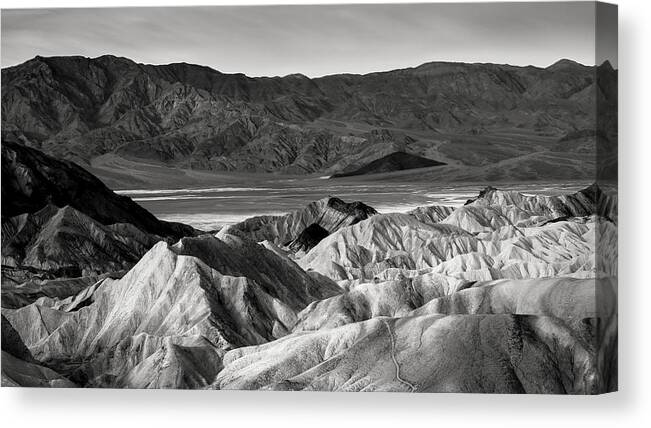 Desert Canvas Print featuring the photograph Death Valley Vista by Joseph Smith