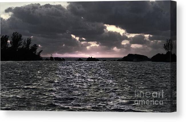 Bermuda Canvas Print featuring the photograph Entering the Bermuda Triangle by Luther Fine Art
