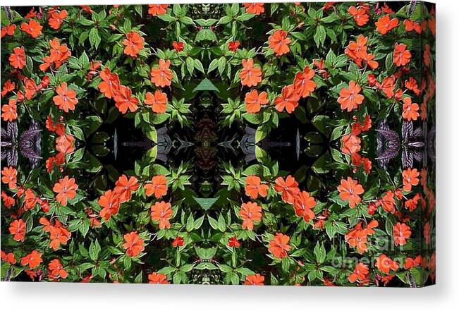 Flower Canvas Print featuring the photograph Flowers Dix by Beverly Shelby