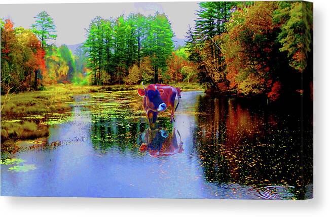 Get Your Own Cream Canvas Print featuring the photograph Get your own Cream by Mike Breau