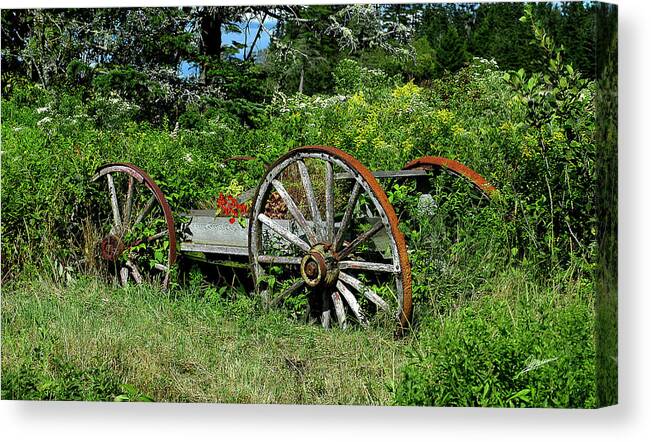 History Canvas Print featuring the photograph Gone but not Forgotten by Phil Jensen