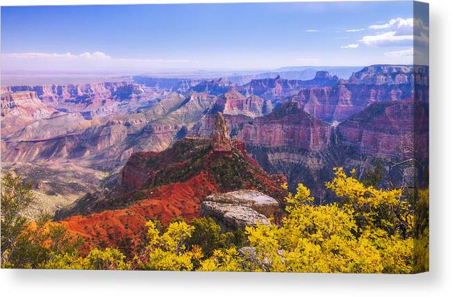 Grand Arizona Canvas Print featuring the photograph Grand Arizona by Chad Dutson