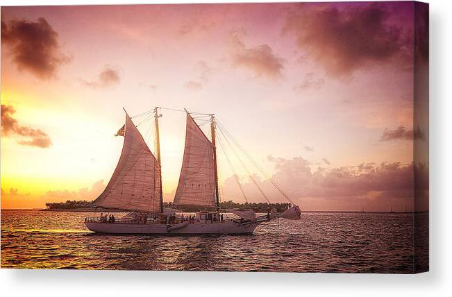 Hdr Canvas Print featuring the digital art HDR by Maye Loeser