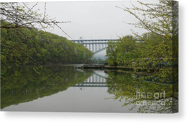 2016 Canvas Print featuring the photograph Inwood Hill by Cole Thompson
