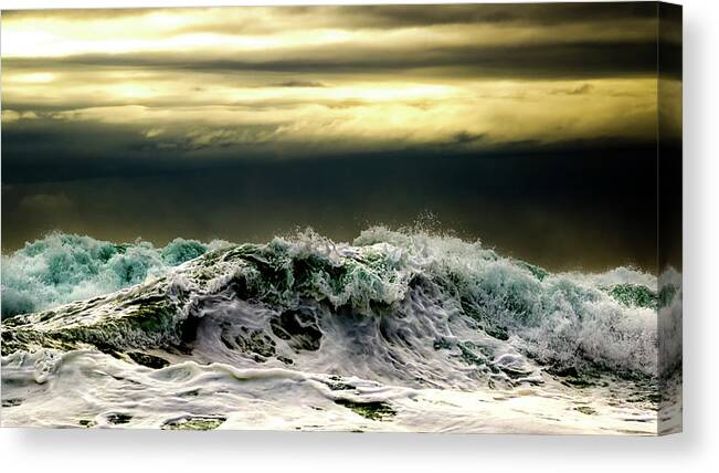 Sky Canvas Print featuring the photograph Moody by Stelios Kleanthous