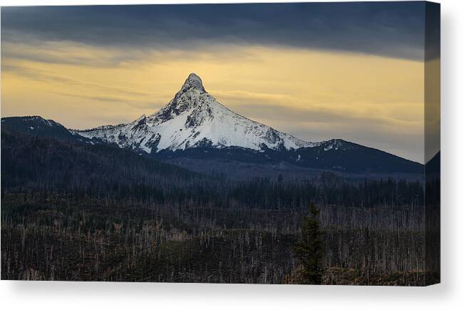 Bend Canvas Print featuring the photograph Mount Washington, Oregon by Scott Slone