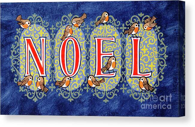Noel Canvas Print featuring the painting Noel by Stanley Cooke