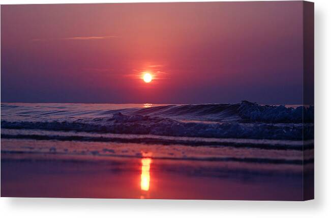 Pastel Canvas Print featuring the photograph Pastel Sunrise by Lawrence S Richardson Jr
