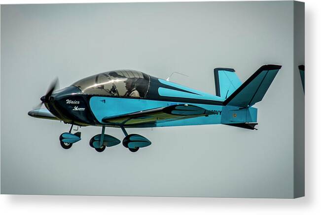 Big Muddy Air Race Canvas Print featuring the photograph Race 100 Vic Vicari by Jeff Kurtz