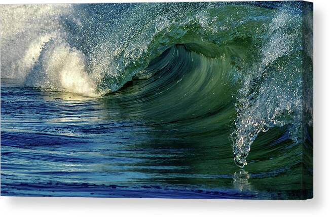 Sea Canvas Print featuring the photograph Strength by Stelios Kleanthous