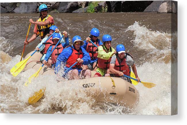 Whitewater Canvas Print featuring the photograph Taos Box-June 7, 2016 #2 by Britt Runyon